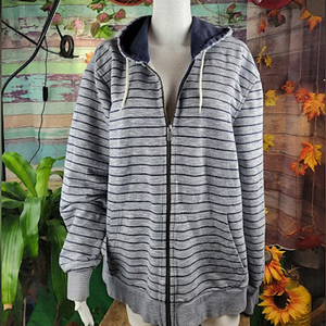 THE NORTH FACE 100% Cotton striped hoodie